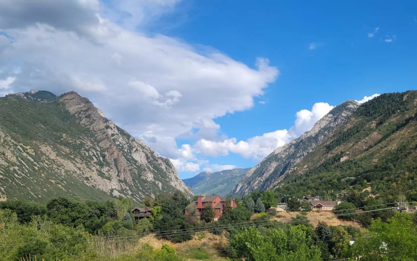 Little Cottonwood Canyon in the Salt Lake City and Wasatch Front area