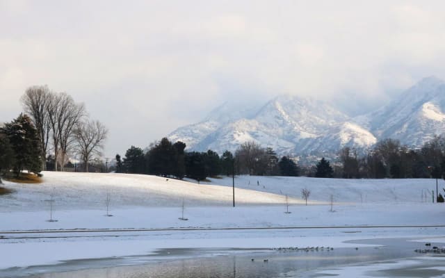 Big Field and Sledding Hill at Sugar House Park