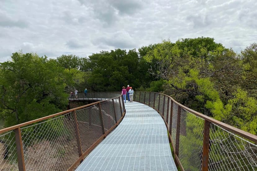 Hardberger Park Skywalk at Phil Hardberger Park