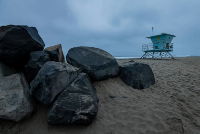 Carlsbad Seawall Trail in Carlsbad, California