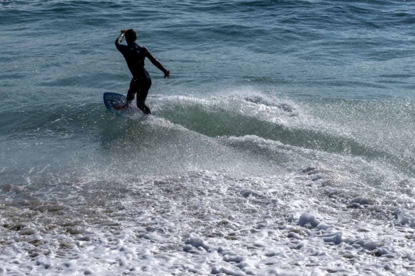 Tamarack Surf Beach & Main Lot in Carlsbad, California