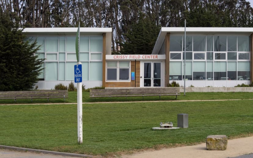 West Bluff and Warming Hut at Crissy Field