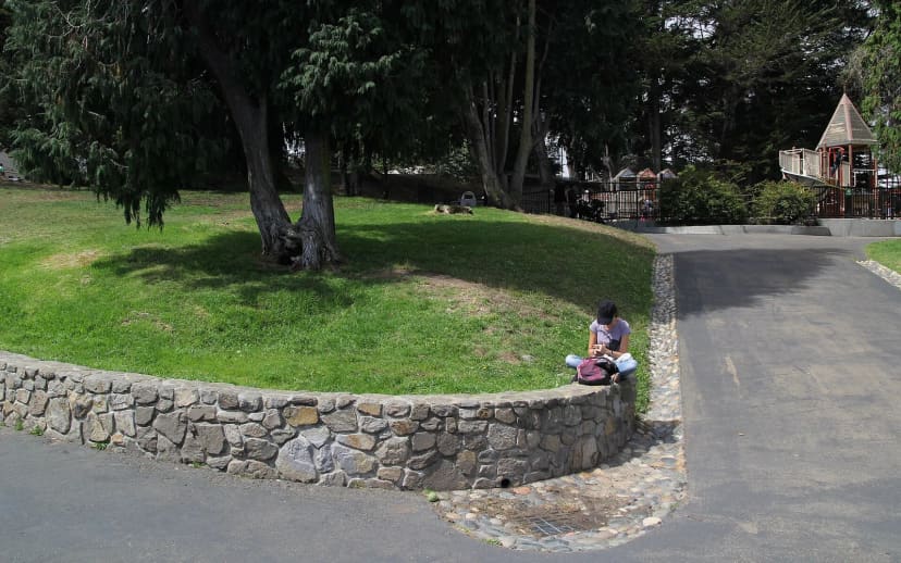 Alamo Square playground at Alamo Square