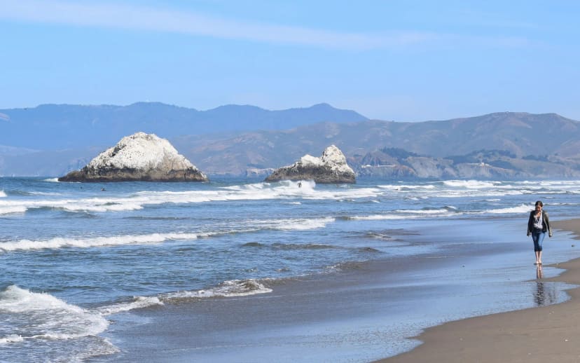 Fulton Street beach access at Ocean Beach