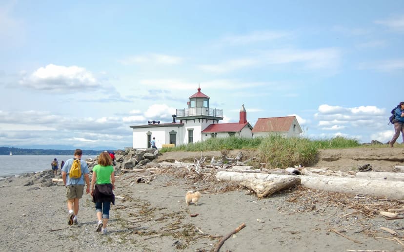 Discovery Park play area at Discovery Park