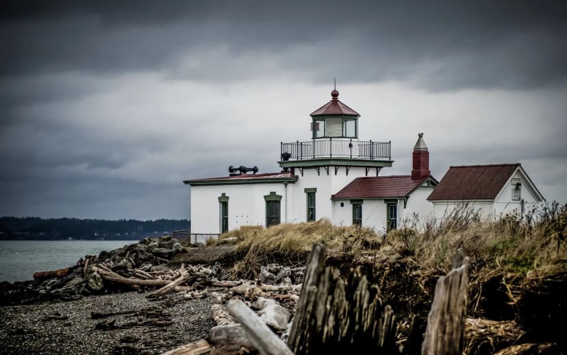 Loop Trail and Magnolia Bluff at Discovery Park