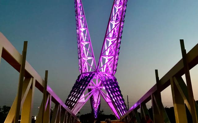 Skydance Bridge at Scissortail Park