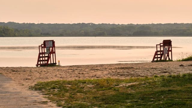 Vilas Park Beach at Vilas Park