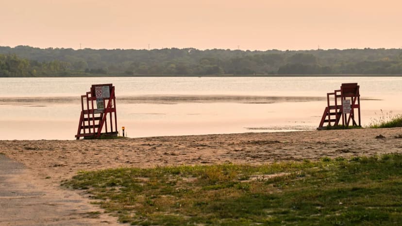 Vilas Park Beach at Vilas Park