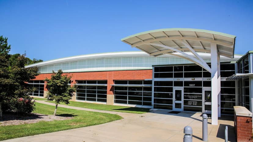 Front of Barwell Road Community Center