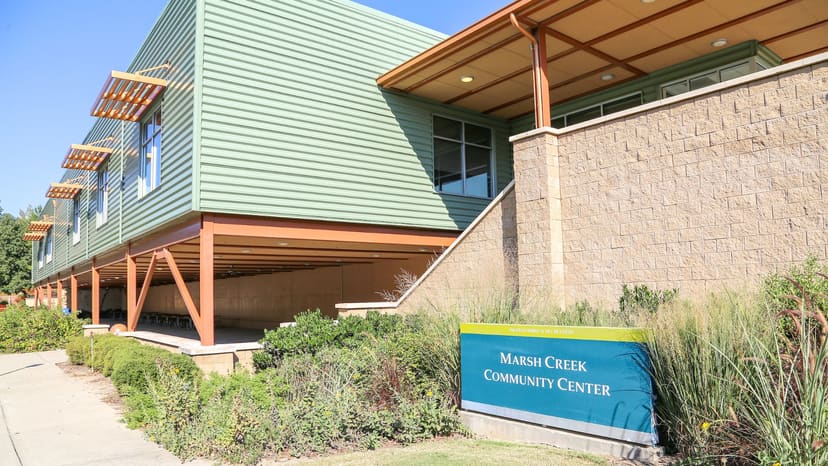 Marsh Creek Park recreation campus in Raleigh