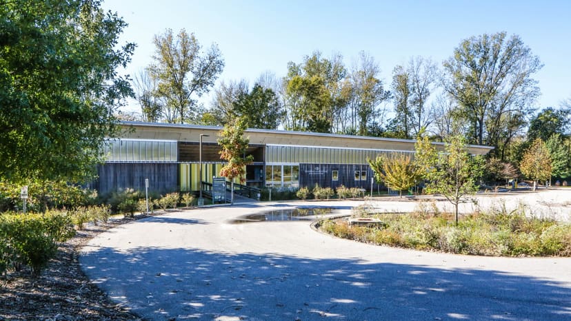 Norman and Betty Camp Education Center at Walnut Creek Wetland Park