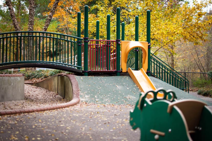 Inclusive preschool play area at Kids Together Playground in Marla Dorrel Park
