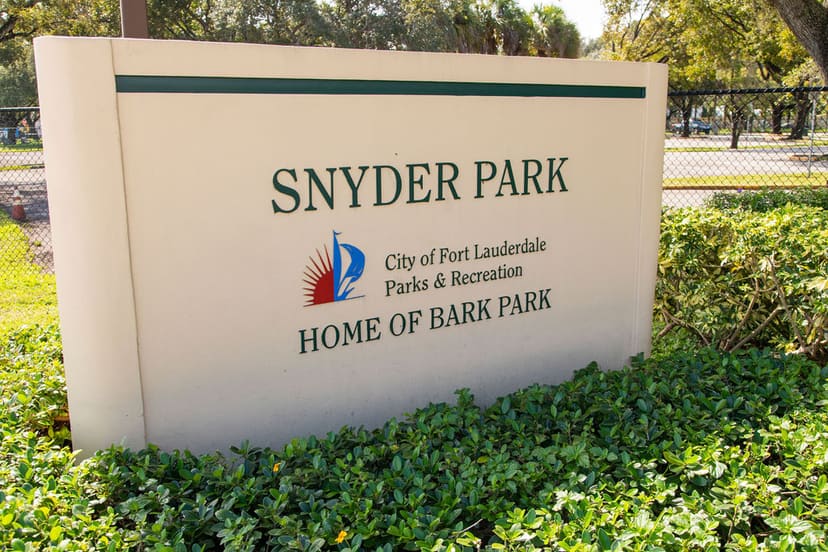 Snyder Park in Fort Lauderdale